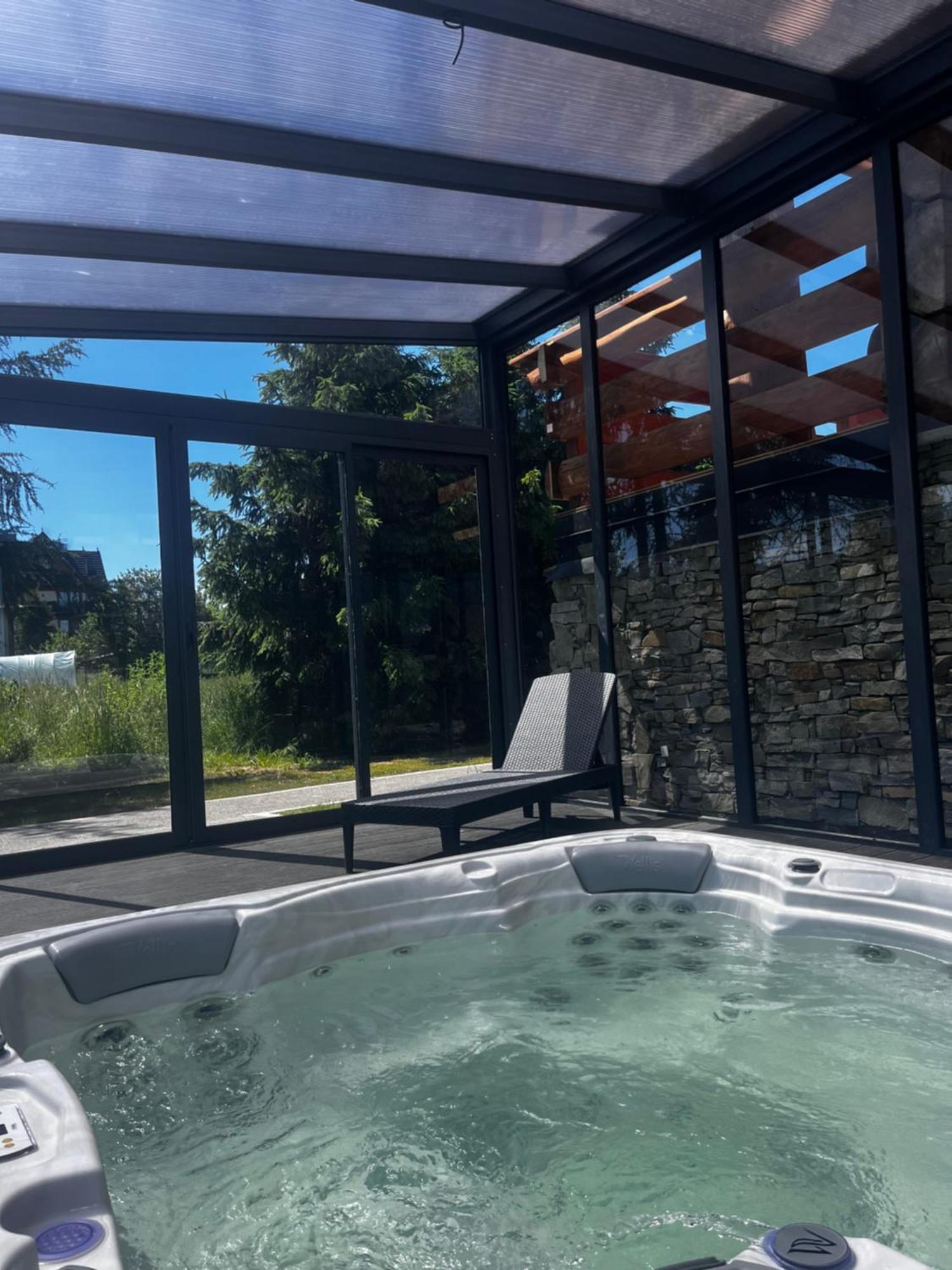 Domek W Bialce Z Jacuzzi W Ogrodzie Białka Tatrzańska Exterior photo